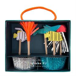 Meri Meri - Under The Sea Cupcake Kit - Su Altı Dünyası Cupcake Kit - 24Lü