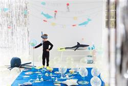 Meri Meri - Under The Sea Party Cups - Su Altı Dünyası Bardaklar - 8Li