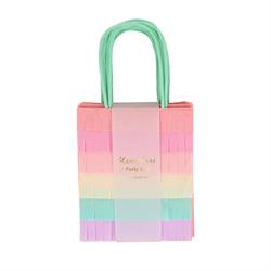 Meri Meri - Unicorn Püsküllü Hediye Çantaları - 8 Adet