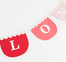 Meri Meri - Valentines Kumaş Asılan Süs