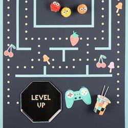 Meri Meri - Video Games Tabak - L - 8 Adet