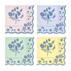 Meri Meri - Vintage Botanik Büyük Boy Peçete - 16 Adet