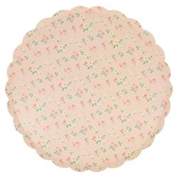 Meri Meri - Vintage Ditsy Tabaklar - L - 8 Adet