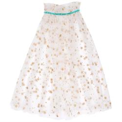 Meri Meri - White Star Tulle Cape - Yıldızlı Beyaz Tül Pelerin