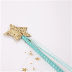 Meri Meri - White Tulle Wand - Beyaz Tüllü Sihirli Değnek