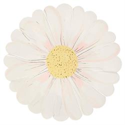 Meri Meri - Wild Daisy Plates - Yabani Papatya Tabaklar - 8Li