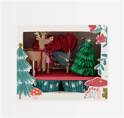 Meri Meri - Winter Woodland - Orman Cupcake Kiti