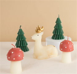 Meri Meri - Winter Woodland - Orman Mumları - 5 Adet