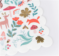 Meri Meri - Winter Woodland - Orman Peçete - L - 16 Adet