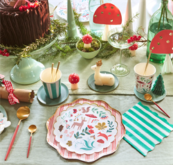 Meri Meri - Winter Woodland Cups - Orman Bardak (8Li)