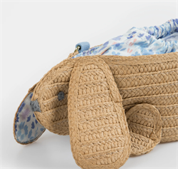 Meri Meri - Woven Sausage Dog Bag - Hasır Sosi Köpek Çanta