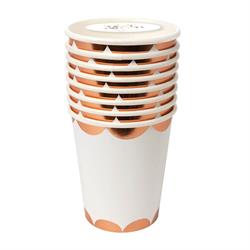 Meri Meri - Yarım Ay Rose Bardak