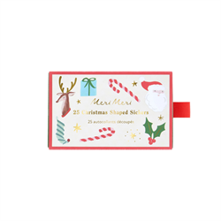 Meri Meri - Yeni Yıl Şekilli Sticker Seti - 25 Adet