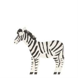 Meri Meri - Zebra Napkins - Zebra Peçete - 20Li