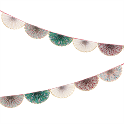 Meri Meri X Liberty - Yelpaze Garland