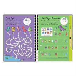 Neon Scratch Art - Dinosaurs