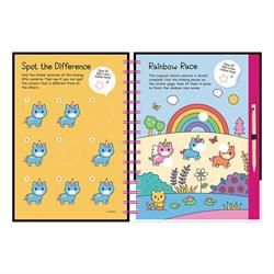 Neon Scratch Art - Unicorns