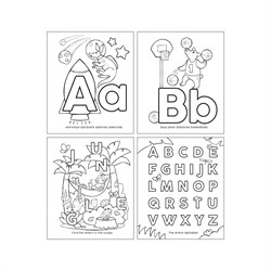 Ooly Boyama Kitabı - ABC Amazing Animals