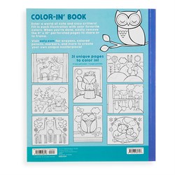 Ooly Boyama Kitabı - Little Cozy Critters