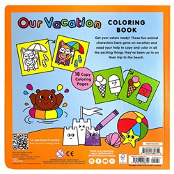 Ooly Boyama Kitabı - Our Vacation