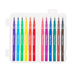 Ooly Brilliant Brush Fırça Uçlu 12li Keçeli Kalem