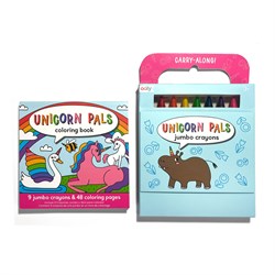 Ooly Carry Along Boyama Seti - Unicorn Pals