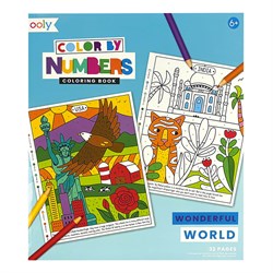 Ooly Color By Numbers Sayılarla Boyama Kitabı - Wonderful World