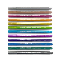 Ooly Color Sheen Keçeli Kalem 12’li Metalik Renkler