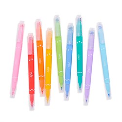 Ooly Confetti Stamp Çift Uçlu 9lu Keçeli Kalem