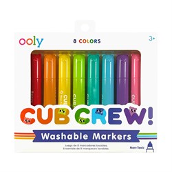 Ooly Cub Crew Yıkanabilir 8li Keçeli Kalem
