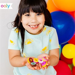 Ooly Dainty Donuts 6lı Kokulu Silgi Seti