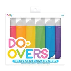 Ooly Do-Overs Silinebilir 6’lı Highligther