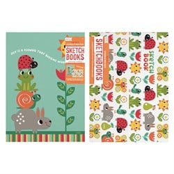 Ooly Doodle Pad 2li Resim Defteri - Sunshine Garden