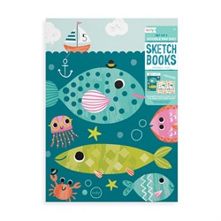 Ooly Doodle Pad Duo 2li Resim Defteri - Friendly Fish