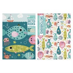 Ooly Doodle Pad Duo 2li Resim Defteri - Friendly Fish