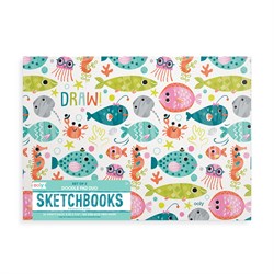 Ooly Doodle Pad Duo 2li Resim Defteri - Friendly Fish