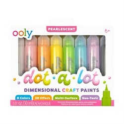 Ooly Dot-A-Lot 8li Boya Tüpleri - Sedefli Renkler