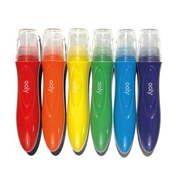 Ooly Easy Squeezy 6lı Sıkılabilir Fırça Uçlu Boya