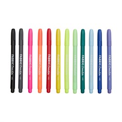 Ooly Fabric Doodlers 12li Kumaş Boya Kalemi