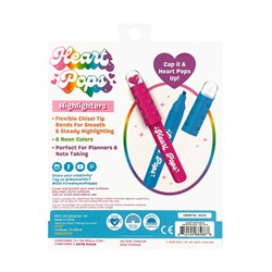 Ooly Heart Pops 6lı Neon Highlighter