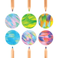 Ooly Kaleidoscope Çok Renkli 6’lı Kurşun Kalem