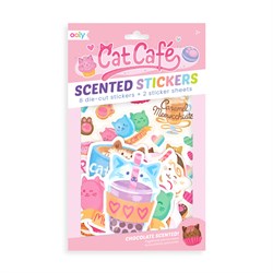 Ooly Kokulu Çıkartma Seti - Cat Cafe