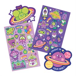 Ooly Kokulu Çıkartma Seti - Galaxy Grape