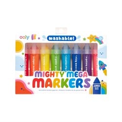 Ooly Mighty Mega Jumbo 8’li Keçeli Kalem