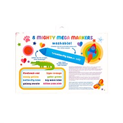 Ooly Mighty Mega Jumbo 8’li Keçeli Kalem