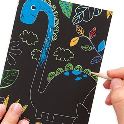 Ooly Mini Scratch & Scribble - Dino Days