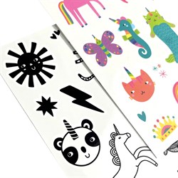 Ooly Mini Tattoo Palooza Geçiçi Dövme Seti - Unicorn Party