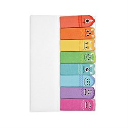 Ooly Note Pals Yapışkanlı Etiket Seti - Monster Pals