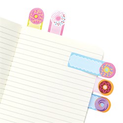 Ooly Note Pals Yapışkanlı Etiket Seti - Dainty Donuts