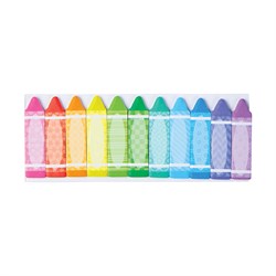 Ooly Note Pals Yapışkanlı Etiket Seti - Rainbow Crayons